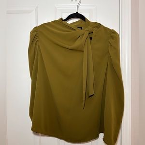 Eloquii Olive Blouse. Size 14.